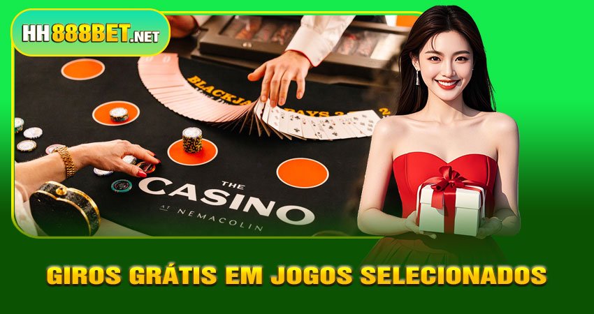 Giros Grátis em Jogos Selecionados